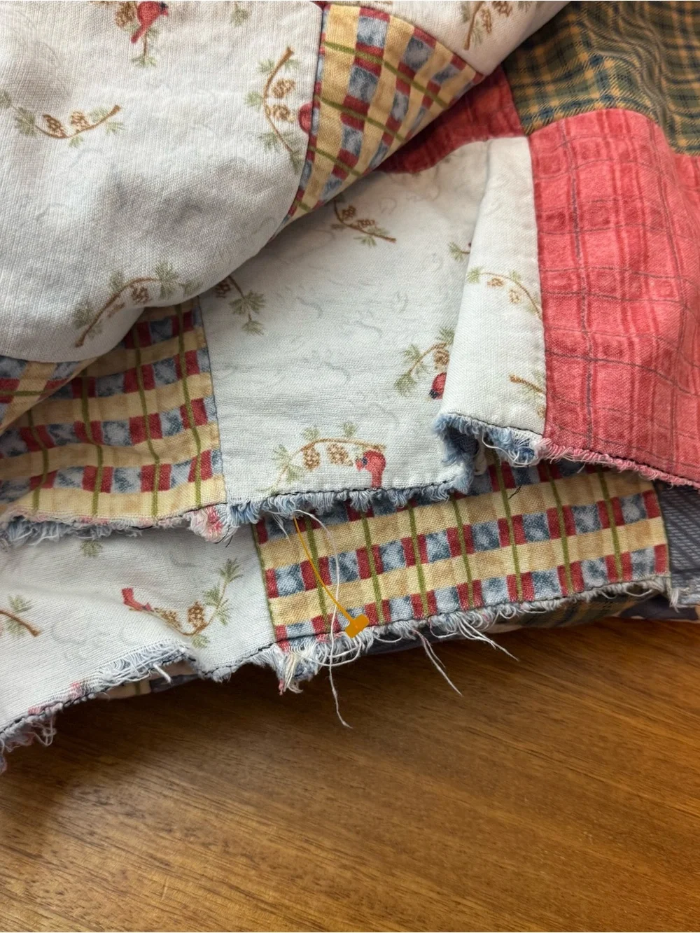 Handmade Denim Rag Quilt 64